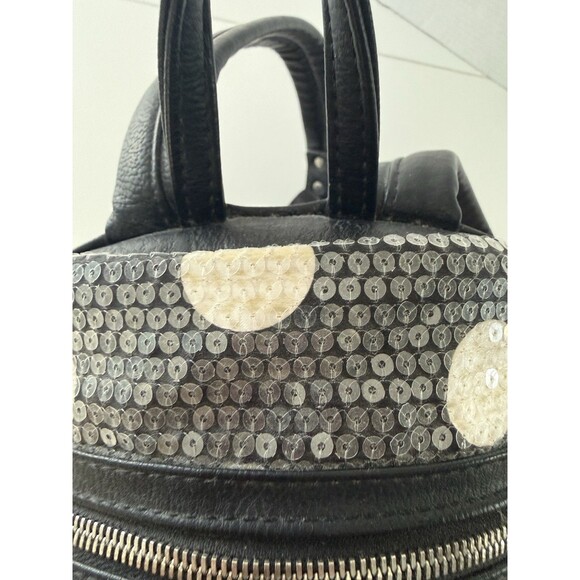 Loungefly Disney Parks Minnie Mouse Sequined Polka Dots Mini Backpack Used main image 16